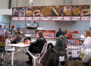 Lunch at Costco